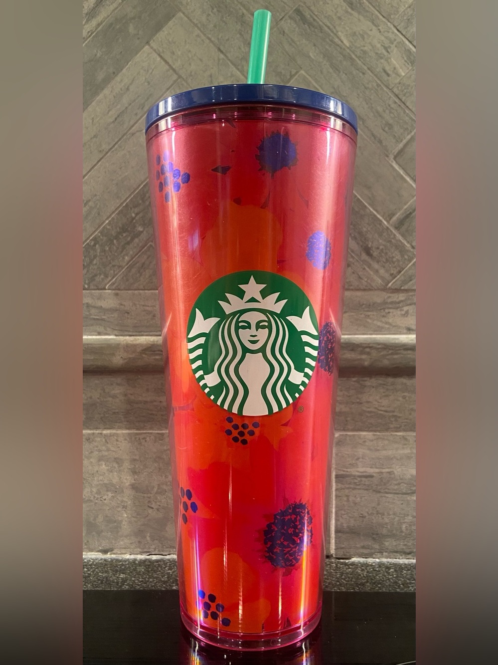 Starbucks 2022 Dancing Bloom Floral Tumbler